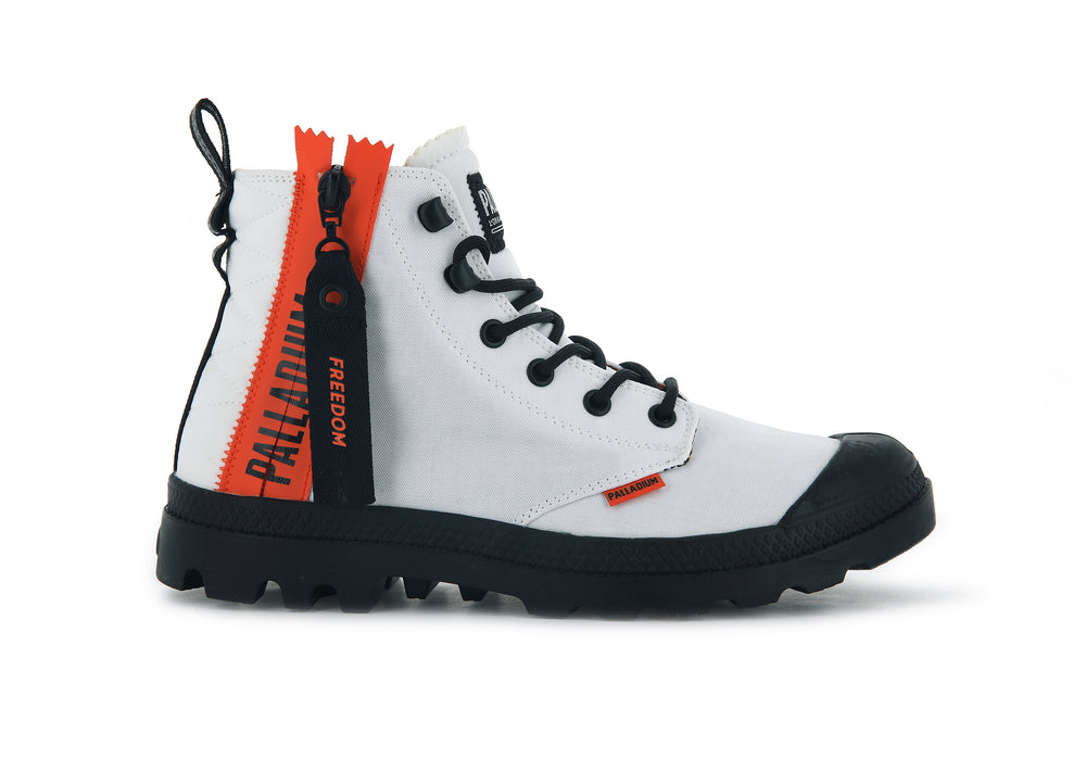 Botas Palladium PAMPA UNLOCKED Hombre Blancas | Costa Rica-20637